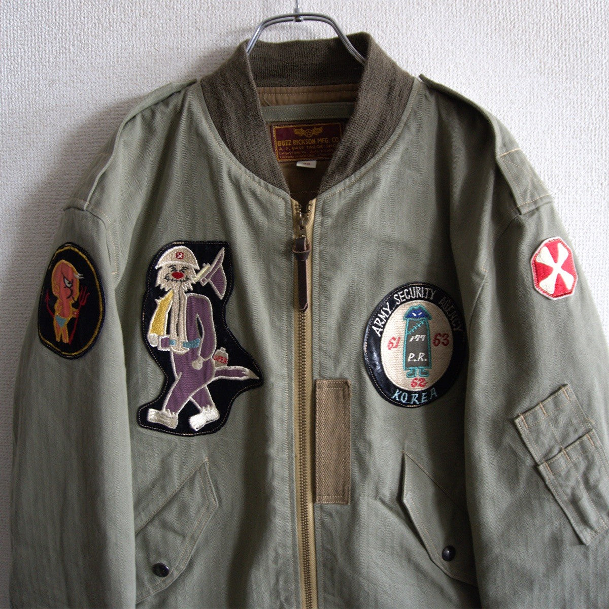 BUZZ RICKSON'S L-2 CIVILIAN MODEL Flight Jacket Size 38