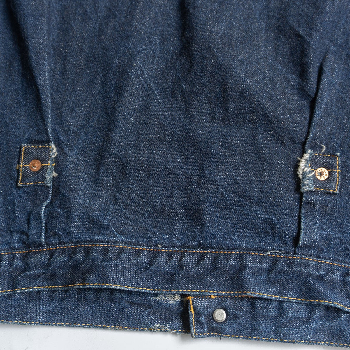 EVISU WWII 1st Type 4-Button Denim Jacket Size XXS