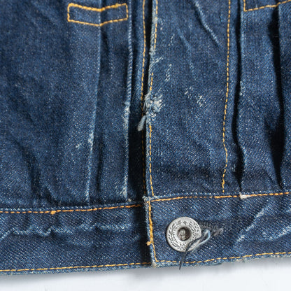 EVISU WWII 1st Type 4-Button Denim Jacket Size XXS