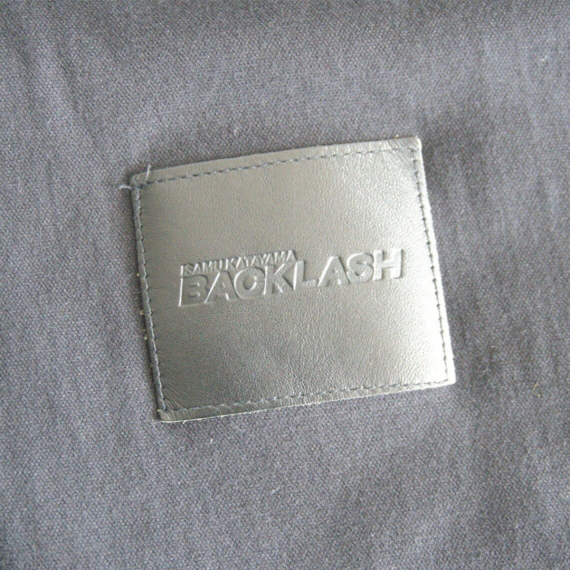 ISAMU KATAYAMA BACKLASH Cotton Cow Leather Tailored Size M