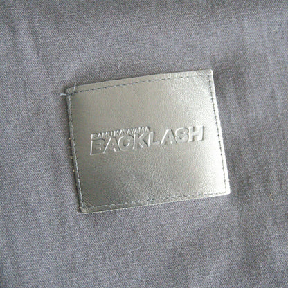 ISAMU KATAYAMA BACKLASH Cotton Cow Leather Tailored Size M
