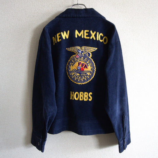 FFA Vintage Corduroy Farmer Work Jacket New Mexico Size XS