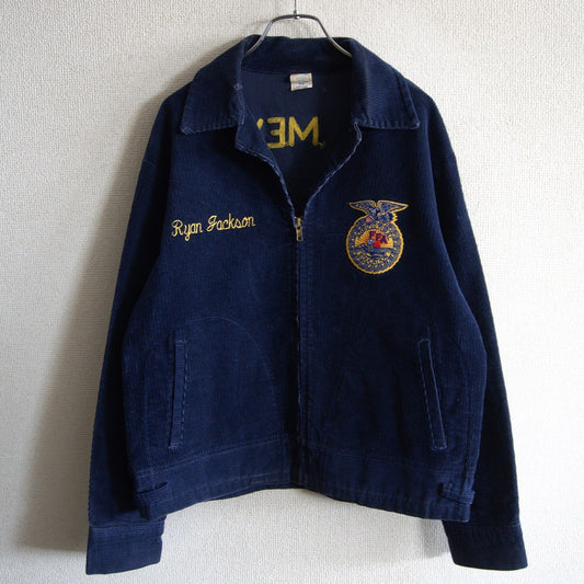 FFA Vintage Corduroy Farmer Work Jacket New Mexico Size XS