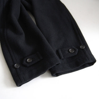 COMME des GARCONS HOMME 00s Wool Balmacaan Coat Black Size M