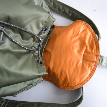 PORTER TANKER Sage Green Nylon Backpack Size ONE SIZE