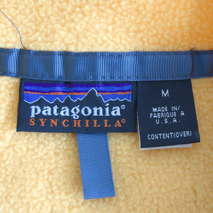 PATAGONIA 90s Synchilla Snap-T Fleece Jacket Butter Size M