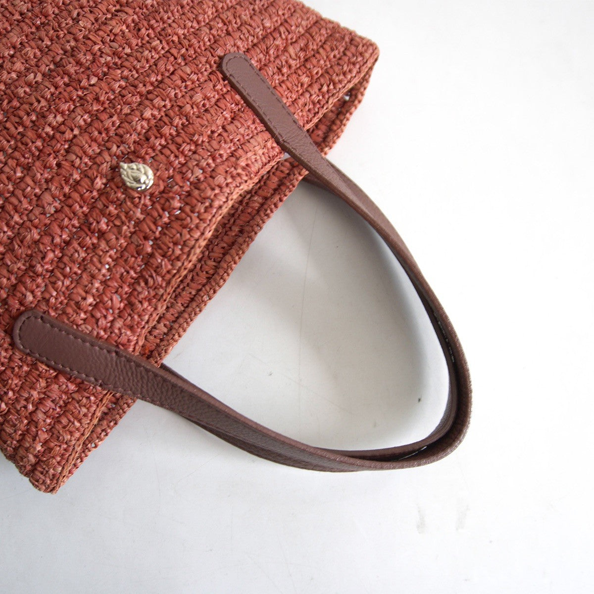 HELEN KAMINSKI Davol La Mini Raffia Leather Size ONE SIZE