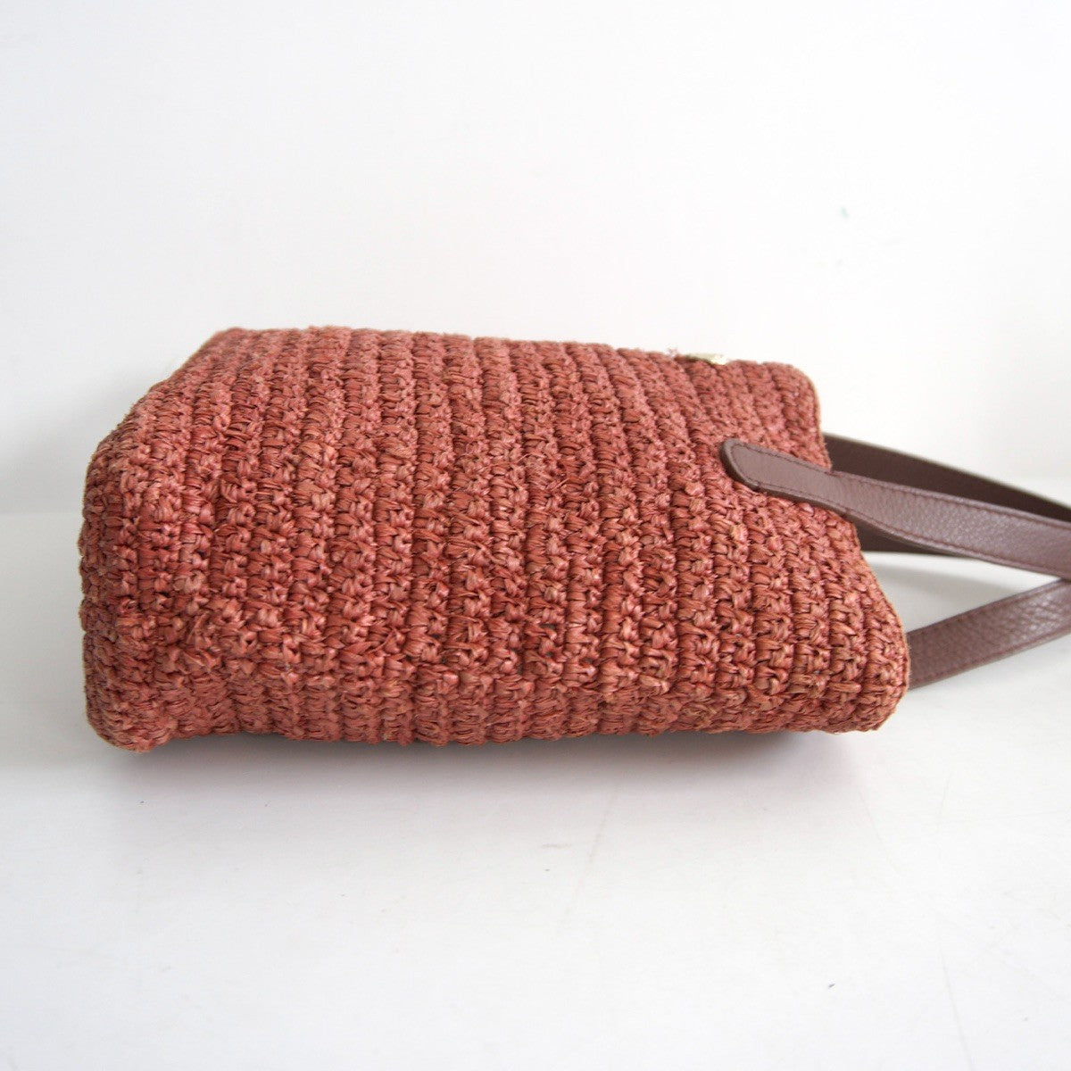HELEN KAMINSKI Davol La Mini Raffia Leather Size ONE SIZE