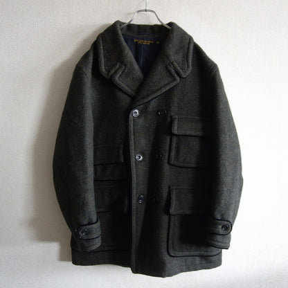 FREEWHEELERS Stieglitz Wool Melton Double-Breasted Size S