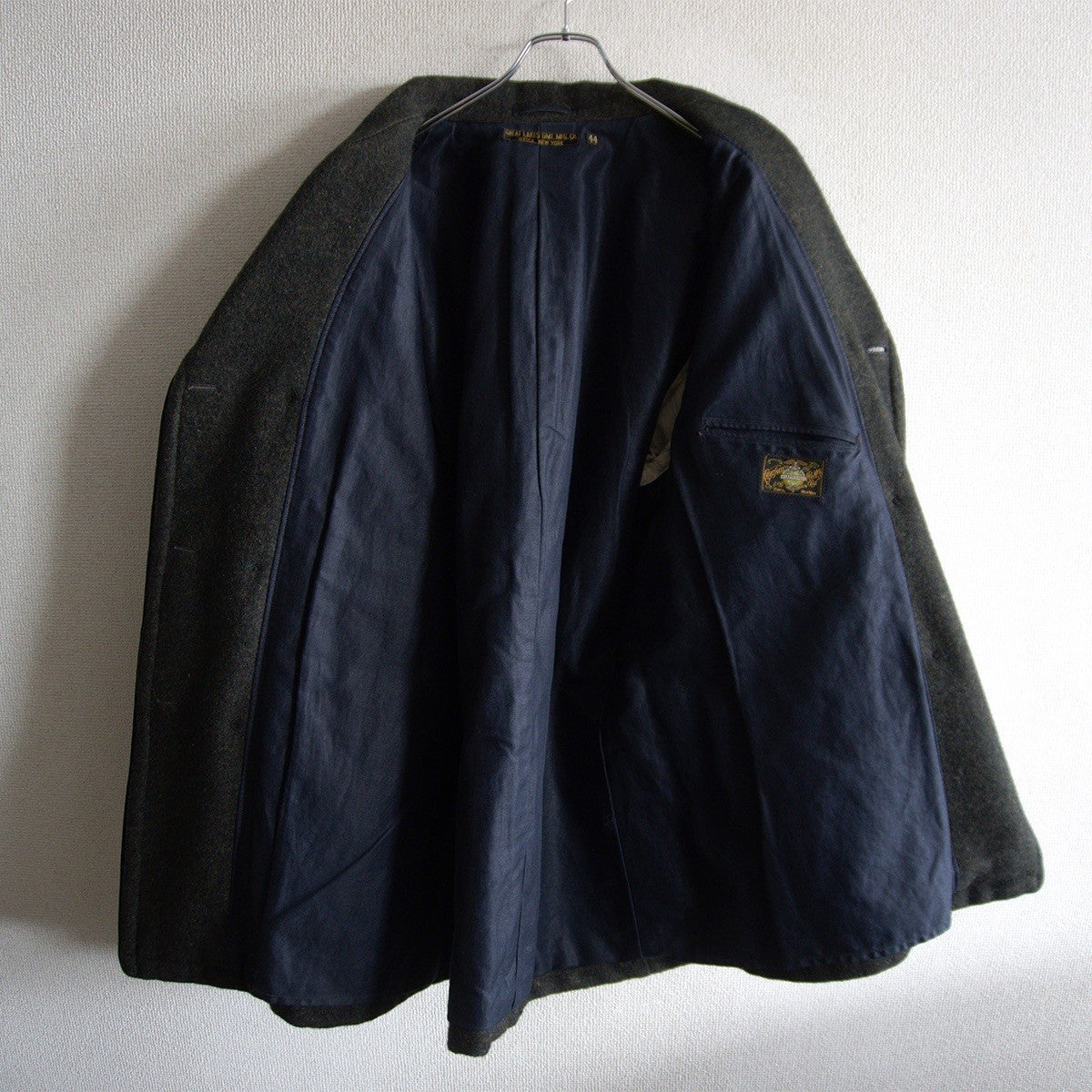 FREEWHEELERS Stieglitz Wool Melton Double-Breasted Size S
