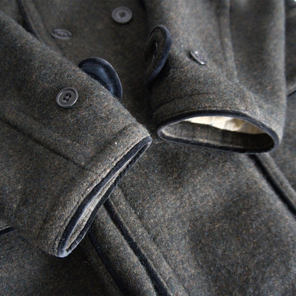 FREEWHEELERS Stieglitz Wool Melton Double-Breasted Size S