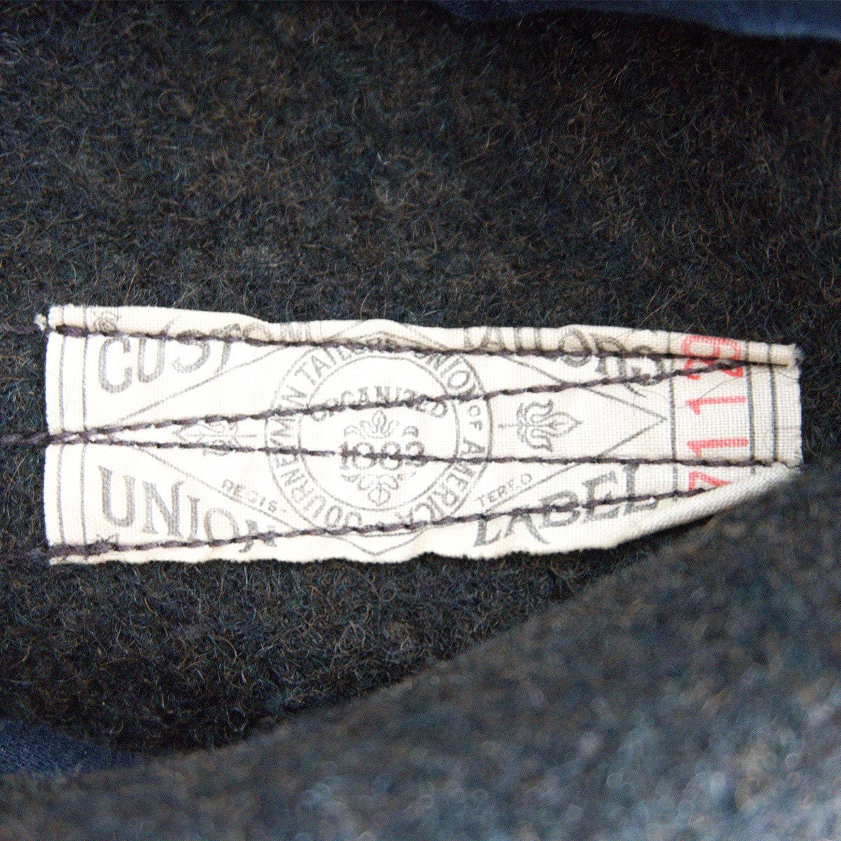 FREEWHEELERS Stieglitz Wool Melton Double-Breasted Size S