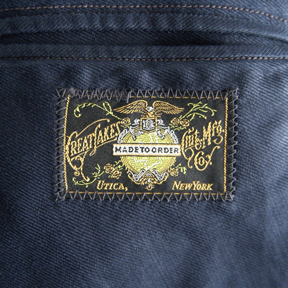 FREEWHEELERS Stieglitz Wool Melton Double-Breasted Size S