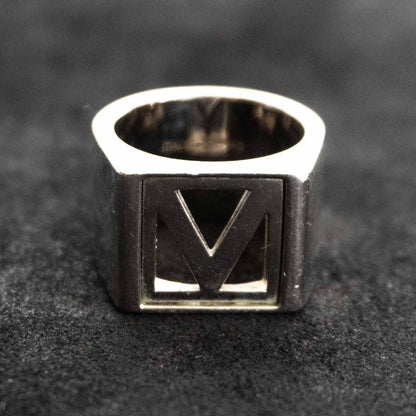 LOUIS VUITTON M61992 V Square Ring Size ONE SIZE