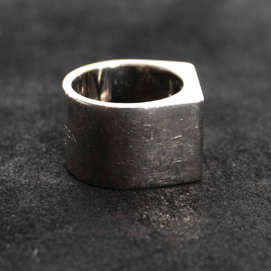 LOUIS VUITTON M61992 V Square Ring Size ONE SIZE