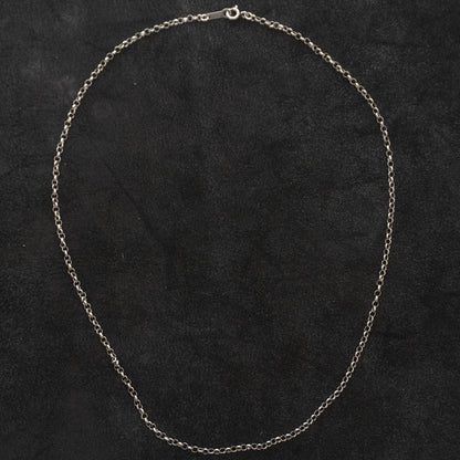 Silver 925 Compact Chain Necklace Size ONE SIZE