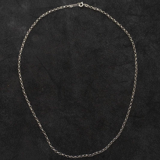 Silver 925 Compact Chain Necklace Size ONE SIZE