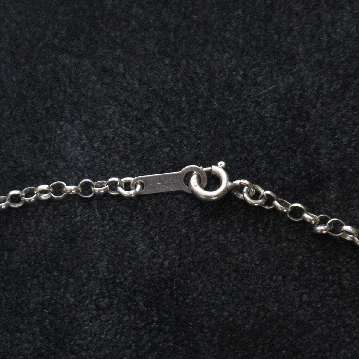 Silver 925 Compact Chain Necklace Size ONE SIZE