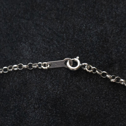Silver 925 Compact Chain Necklace Size ONE SIZE