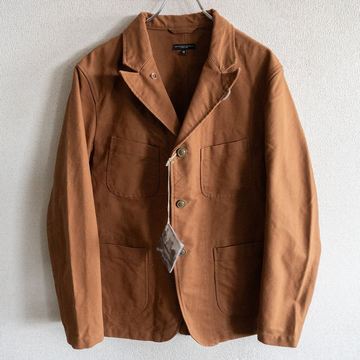 Engineered Garments Bedford Duck Canvas Brown Jacket Size M