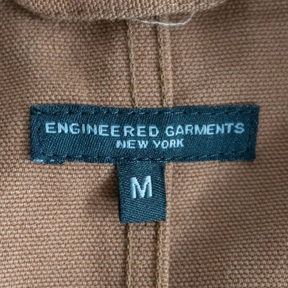 Engineered Garments Bedford Duck Canvas Brown Jacket Size M