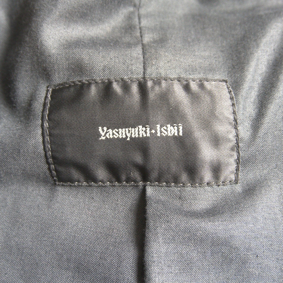 Yasuyuki Ishii Hooded Sheep Leather Jacket Black Size S