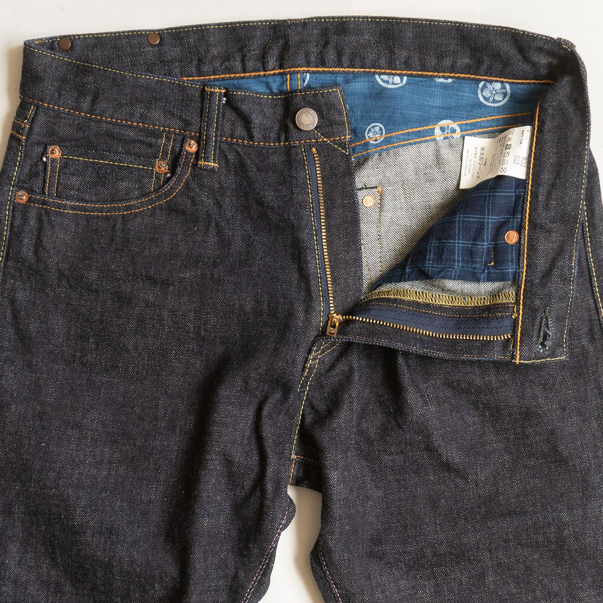 MOMOTARO JEANS G015-MZ Copper Label Tapered Denim Size 32