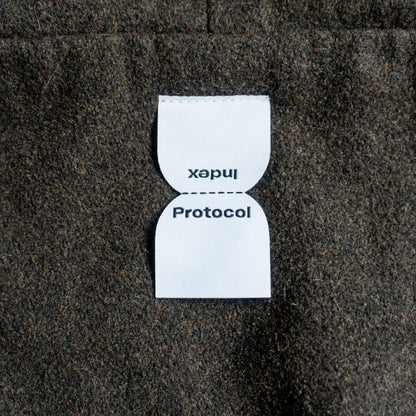 Protocol Index Detachable Fur Hooded Work Jacket Size L