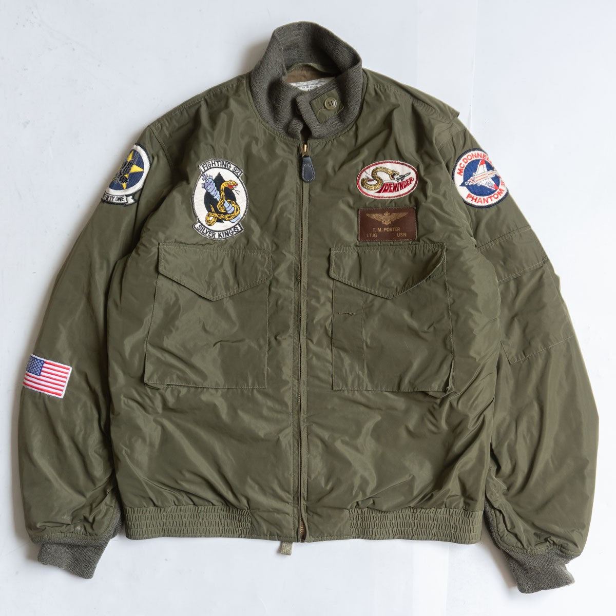 BUZZ RICKSONS WEP Winter Flying Jacket Military Size 42L