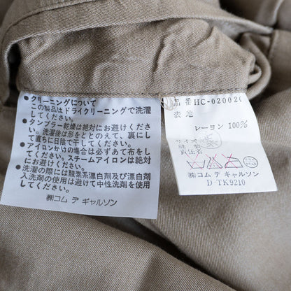 COMME des GARCONS HOMME 80s Archive Rayon Chester Size M