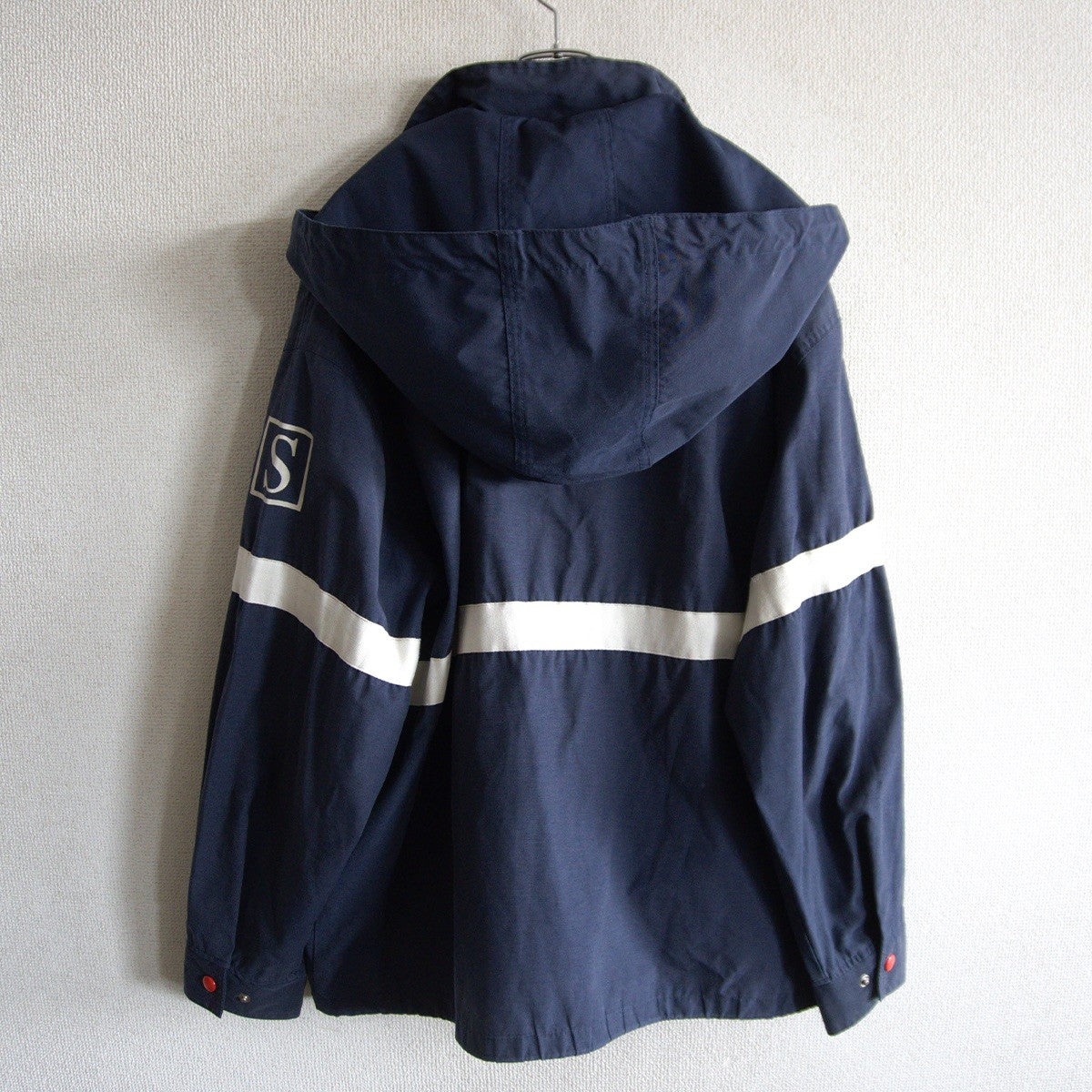 USA 90s Old Stussy Sailing Jacket with Hood Size M