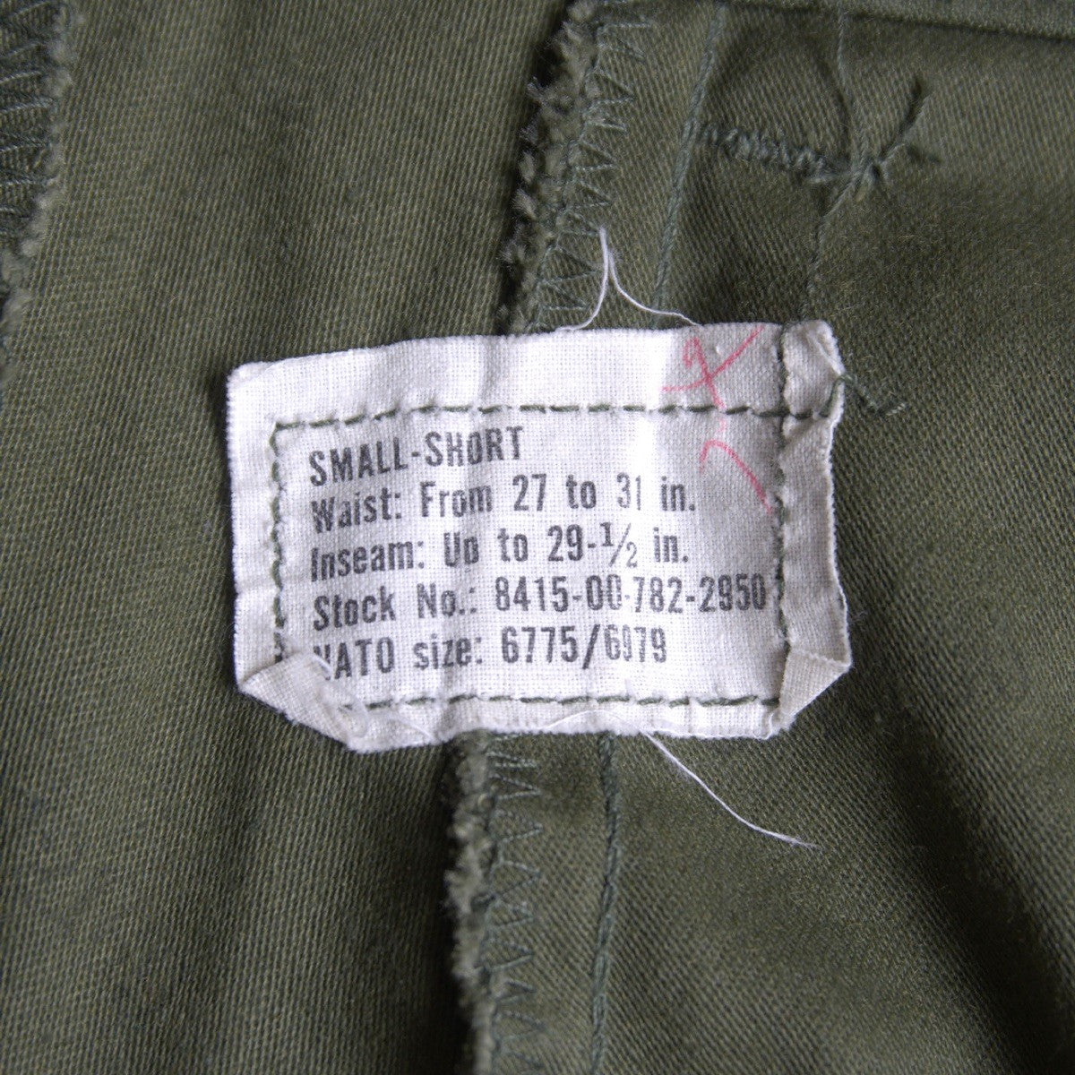US ARMY 70s M-65 Field Cargo Pants Size SMALL/SHORT