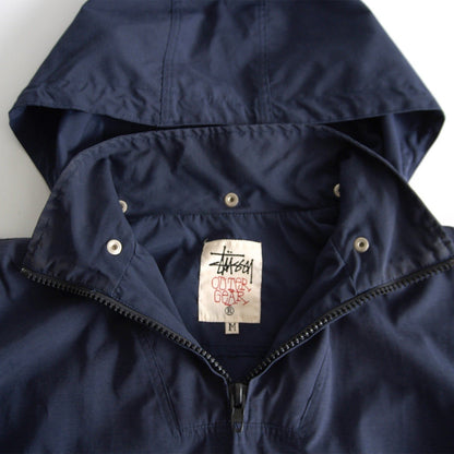 USA 90s Old Stussy Sailing Jacket with Hood Size M