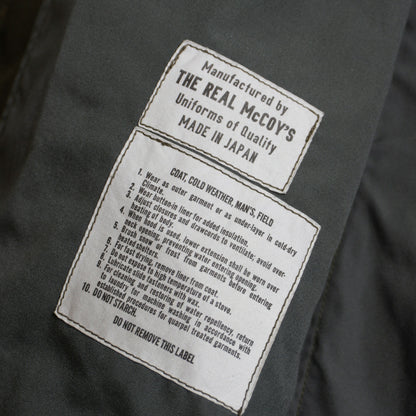 THE REAL MCCOY'S Junction City M-65 2nd Type Field Size L
