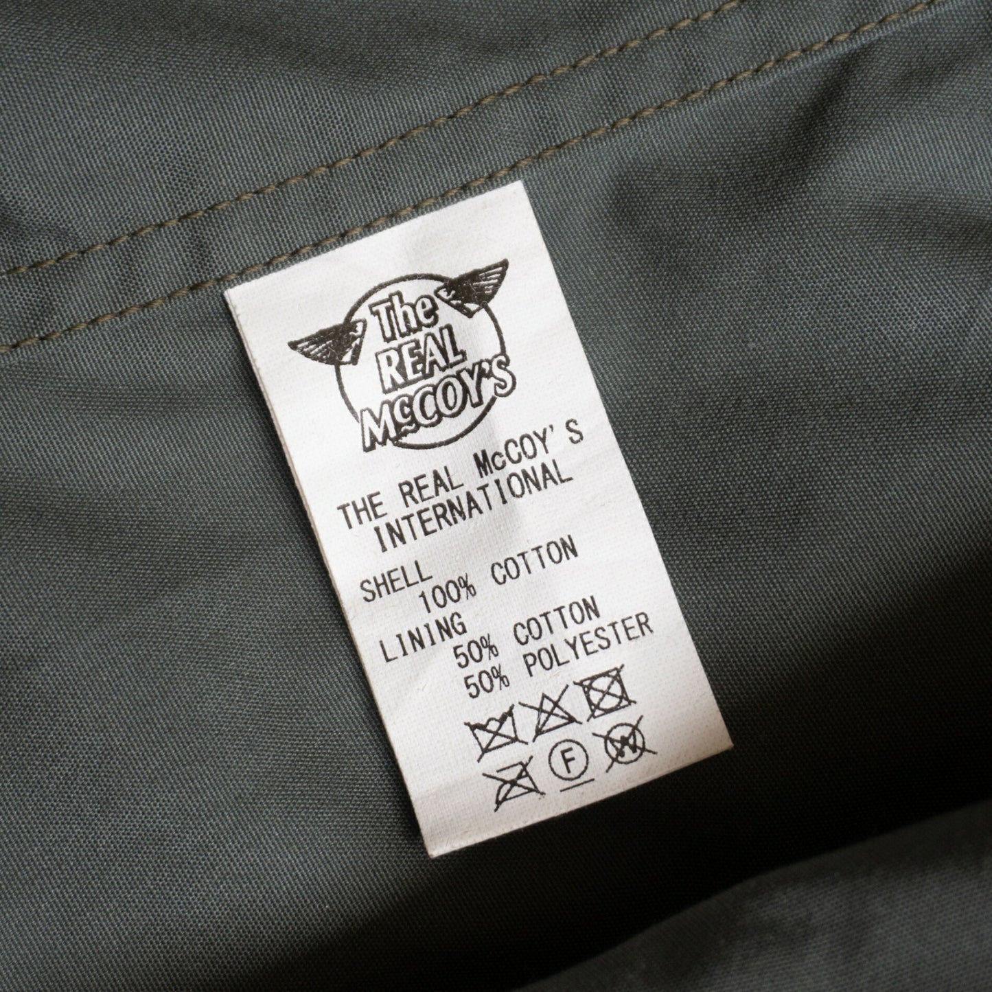 THE REAL MCCOY'S Junction City M-65 2nd Type Field Size L