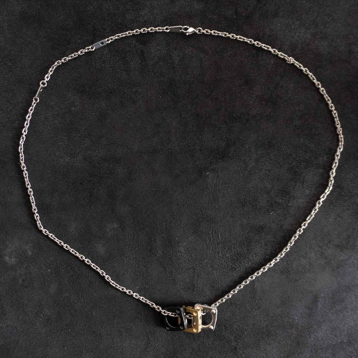LOUIS VUITTON Monogram Bold Necklace M00675 Size ONE SIZE