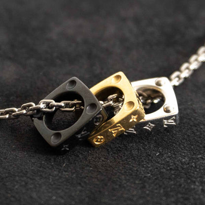 LOUIS VUITTON Monogram Bold Necklace M00675 Size ONE SIZE