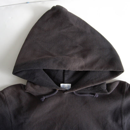 CHAMPION 90s Reverse Weave Black USA Hoodie Size M