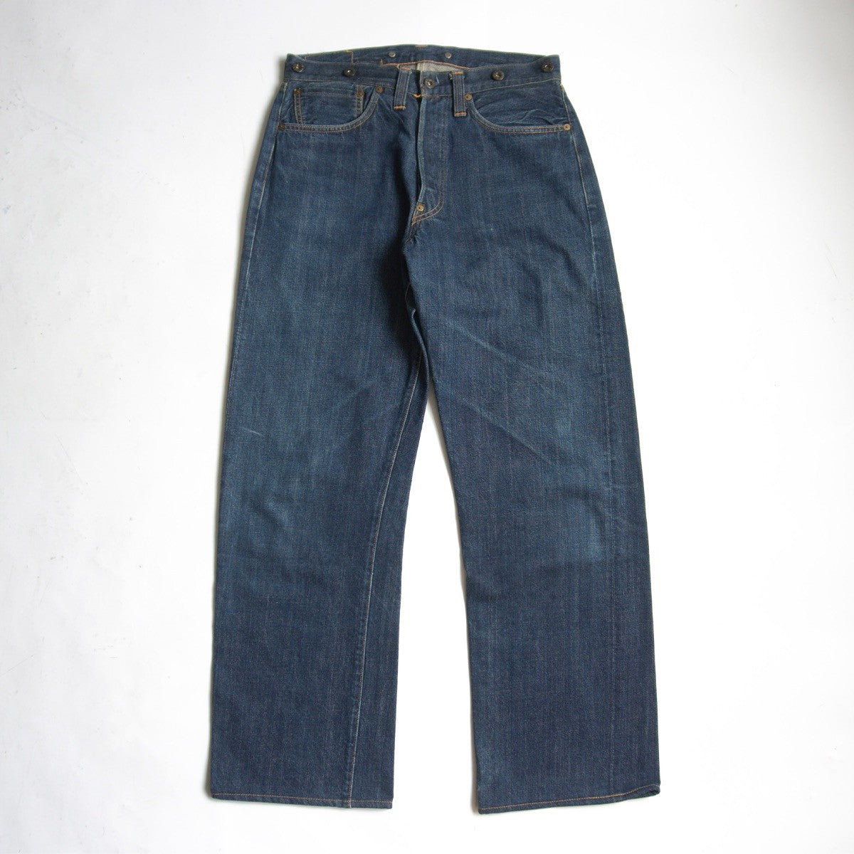 LEVI'S Valencia 201XX Big E Denim Jeans USA Made Size 32×36