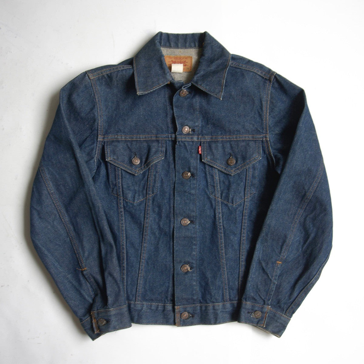 LEVI'S 70s 70505 4th Dark Wash Denim Jacket Size 38