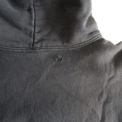 CHAMPION 90s Reverse Weave Black USA Hoodie Size M