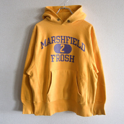 CHAMPION 80s Reverse Weave Club Logo USA Hoodie Size S