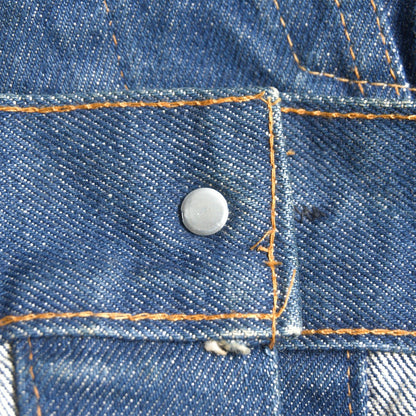 LEVI'S 70s 70505 4th Dark Wash Denim Jacket Size 38