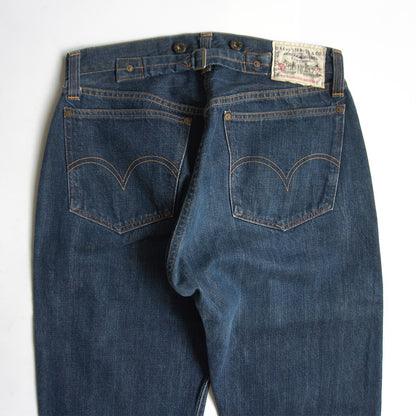 LEVI'S Valencia 201XX Big E Denim Jeans USA Made Size 32×36