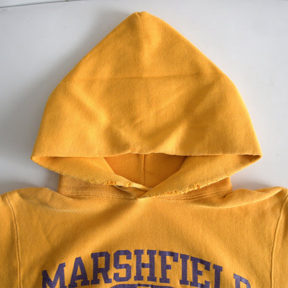 CHAMPION 80s Reverse Weave Club Logo USA Hoodie Size S