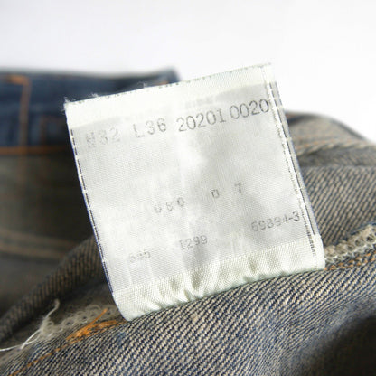 LEVI'S Valencia 201XX Big E Denim Jeans USA Made Size 32×36
