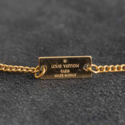 LOUIS VUITTON GP Monogram Necklace M80189 Size ONE SIZE