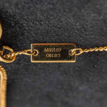 LOUIS VUITTON GP Monogram Necklace M80189 Size ONE SIZE
