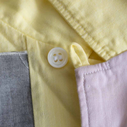 COMME des GARCONS HOMME 00s Patchwork Open Collar Size L