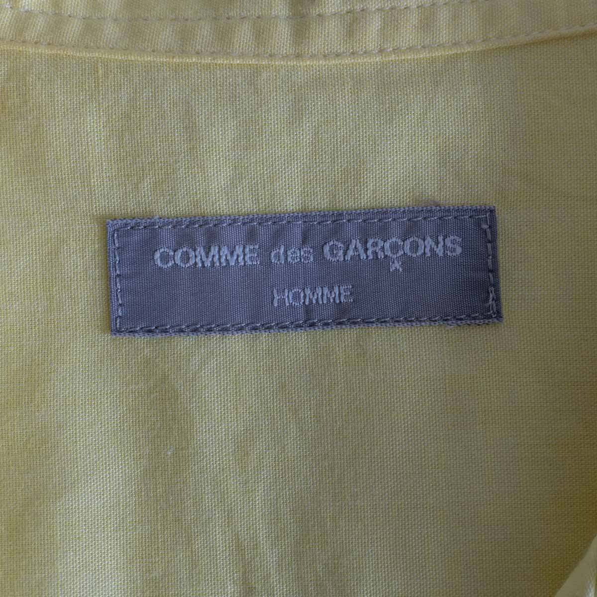 COMME des GARCONS HOMME 00s Patchwork Open Collar Size L